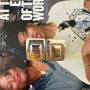 Heaven Mayhem Silver Plate Earrings